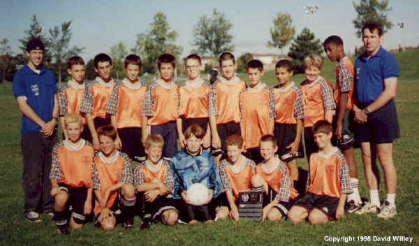 1998 Cumberland United-Unis Under 13 Champions - Gators