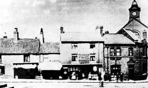 North Side of Market Place (c1900) - Sutton-in-Ashfield