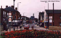 Sutton-in-Ashfield, Outram Street looking toward Portland Square