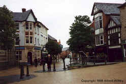 Sutton-in-Ashfield, View of Low Street from Market Place, 1996