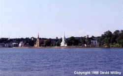 Three Churches, Mahone Bay, NS