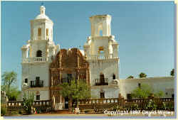 San Xavier del Bac Mission, Tucson, Arizona